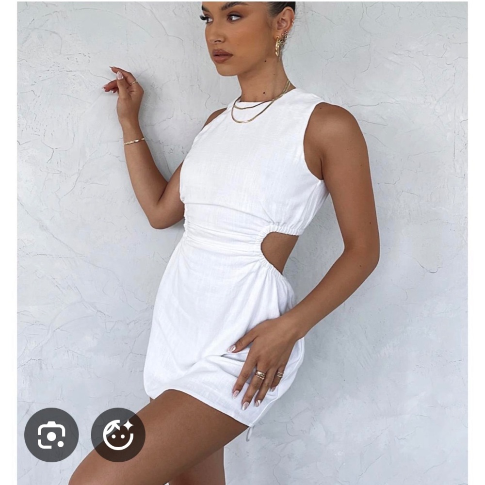 White Fox Boutique In The Bag Mini Dress, White, S
